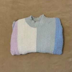 wild fable fuzzy pastel sweater